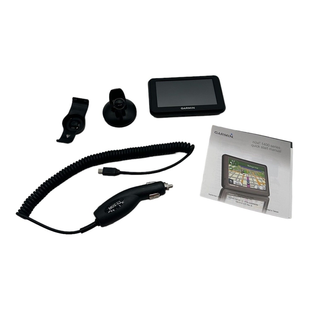 Garmin‎ NUVI 40LM 4.3" Portable GPS Navigator Navigation Bundle w/ Accessories